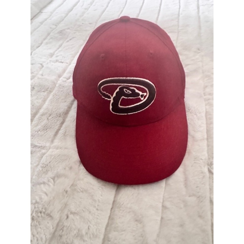 Arizona Diamondbacks MLB Maroon Baseball Hat OC Sports Adjustable Cap Snake Logo
